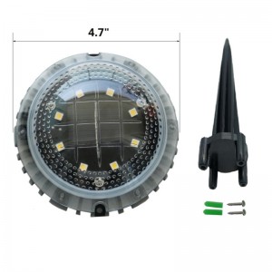 Solar ground lamp